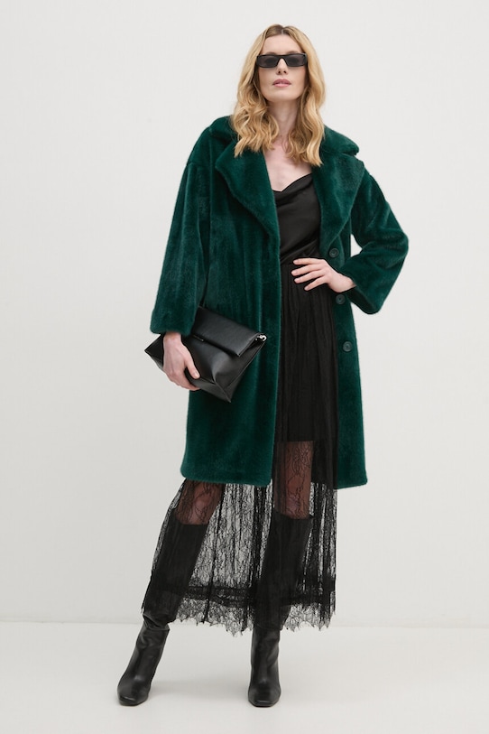 Φούστα Sisley 4HLGL0029 μαύρο AW24