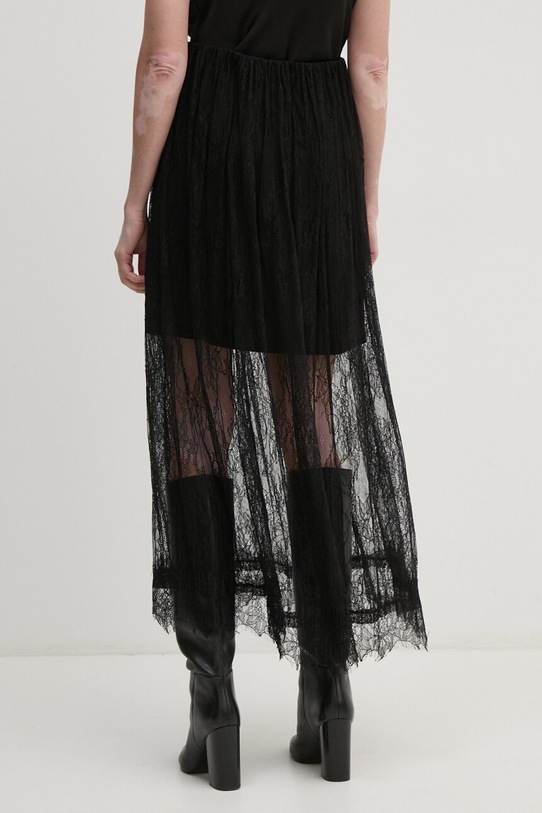 Ρούχα Φούστα Sisley 4HLGL0029 μαύρο