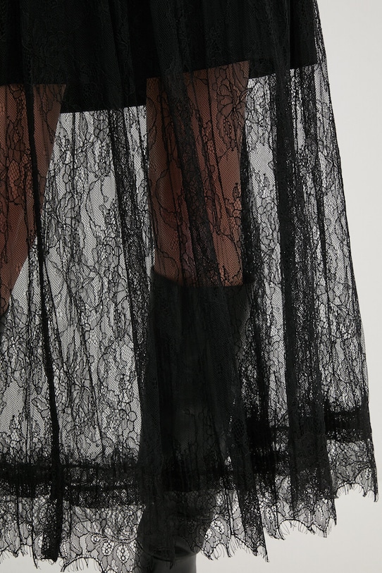 Φούστα Sisley μαύρο 4HLGL0029