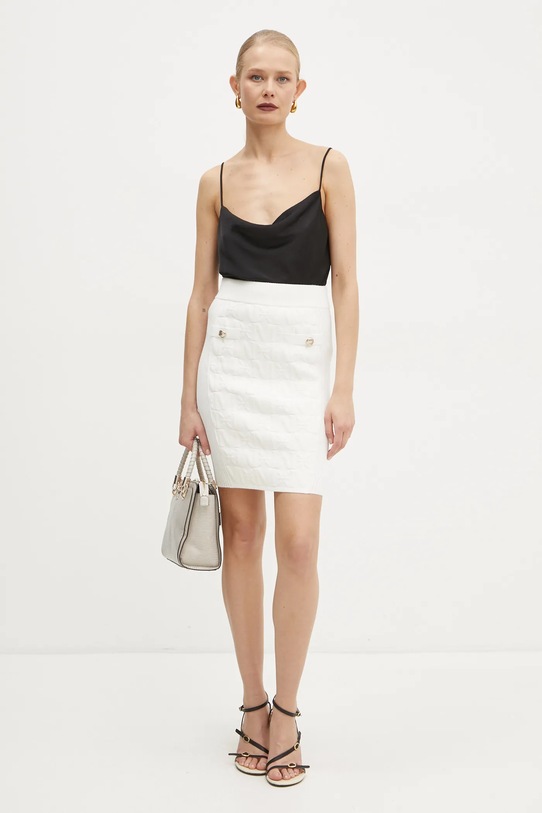 Φούστα Marciano by Guess HERMIONE 4BGD01.5661Z λευκό AW24