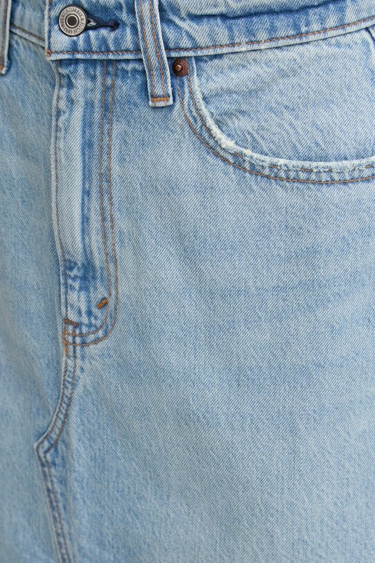 Abercrombie & Fitch fustă din denim albastru KI143.3206.270