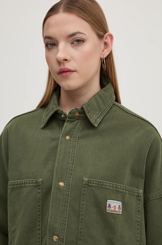 Kaotiko camasa jeans verde AP016.02.K002