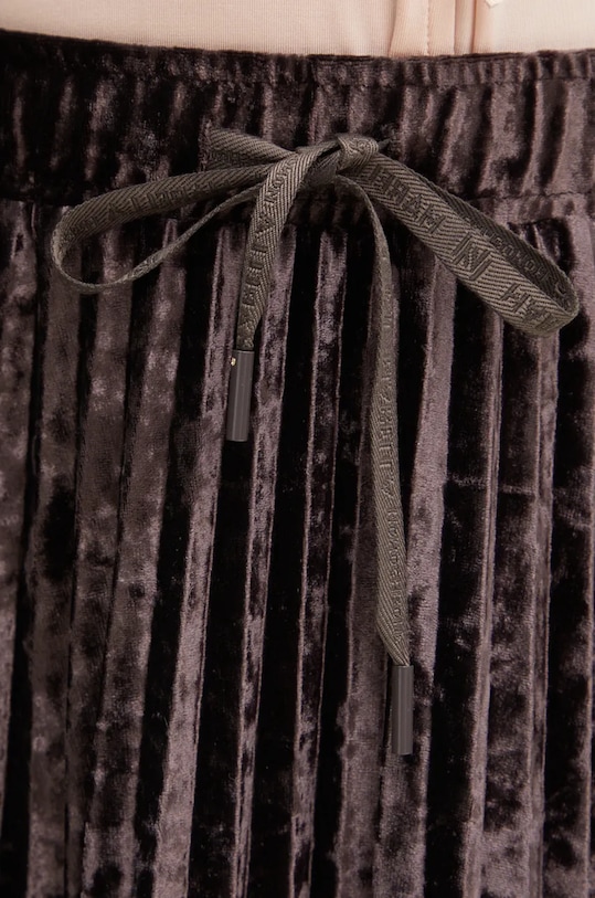 Velurová sukně Marella hnědá 2423776025200