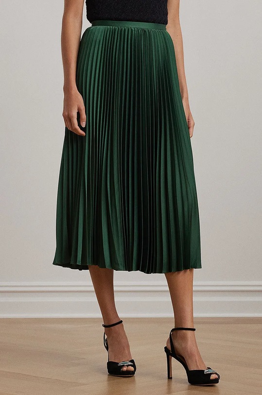 Sukňa Lauren Ralph Lauren 200951500 zelená AW24