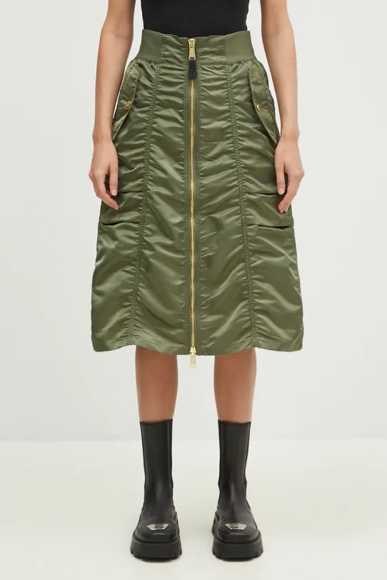 Юбка Alpha Industries MA-1 Midi Skirt casual зелёный 148067