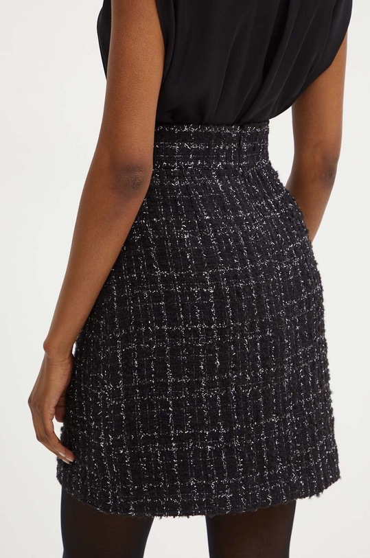 Îmbrăcăminte BOSS fusta din amestec de lana 50524681 negru