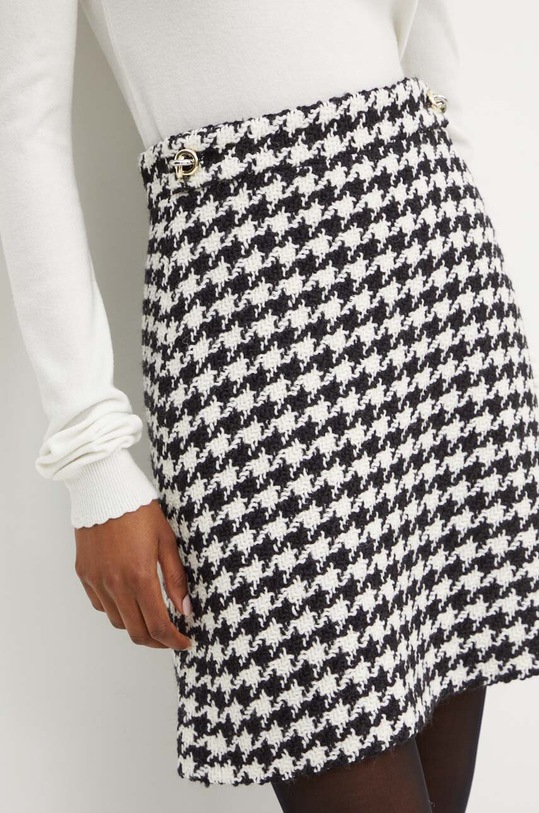 Sukňa s prímesou vlny BOSS viacfarebná 50528617