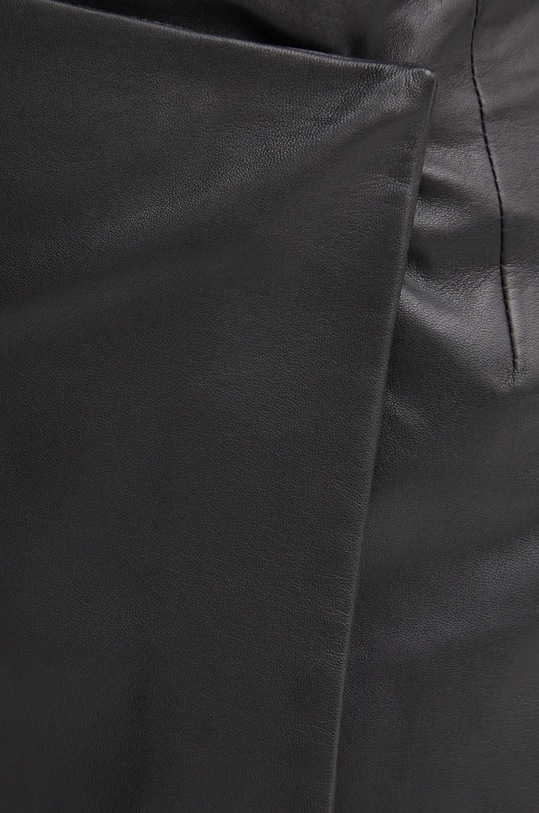 BOSS fusta de piele negru 50524021