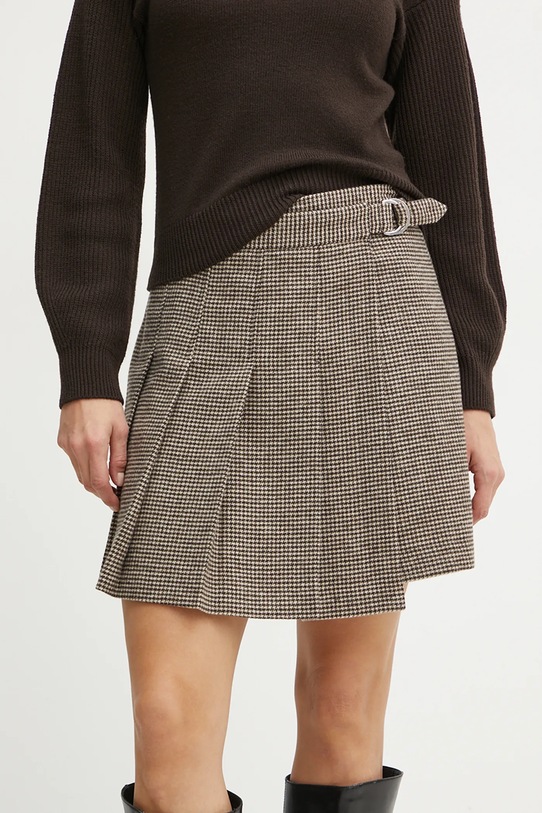 Ρούχα Μάλλινη φούστα MAX&Co. 2426106054200 καφέ