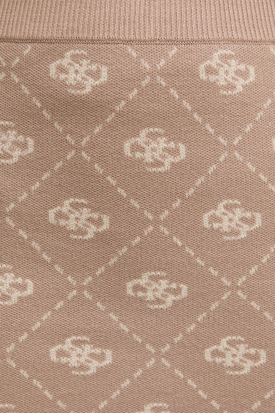 Guess spódnica z domieszką wełny SARAH beżowy W4BD0S.Z3JD2