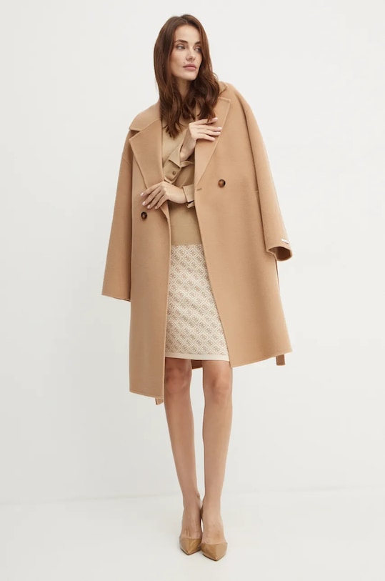 Guess spódnica LISE W4BD53.Z37K0 beżowy SS25