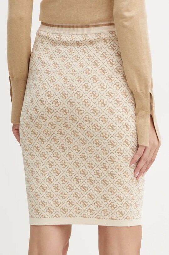 Îmbrăcăminte Guess fusta LISE W4BD53.Z37K0 bej