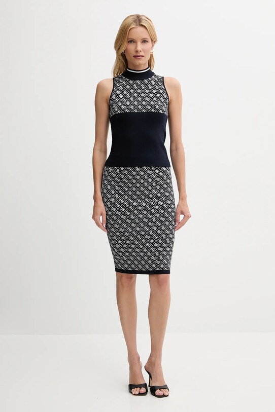 Guess spódnica LISE W4BD53.Z37K0 granatowy SS25