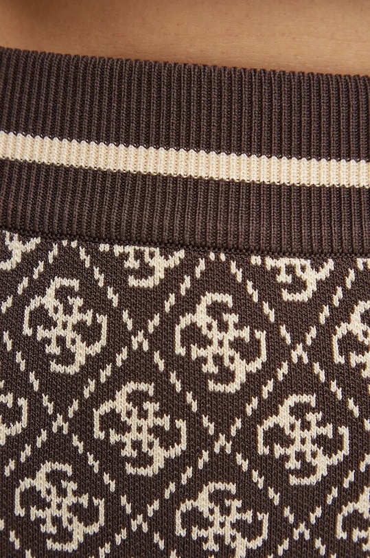 Guess spódnica LISE brązowy W4BD53.Z37K0