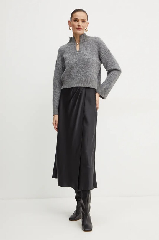 Φούστα Guess ANASTASIA W4BD56.WGIG2 μαύρο AW24