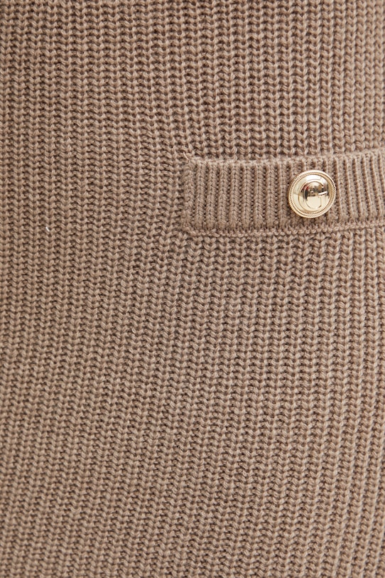 Guess spódnica z domieszką wełny ZYLEE W4BD64.Z2WX0 brązowy