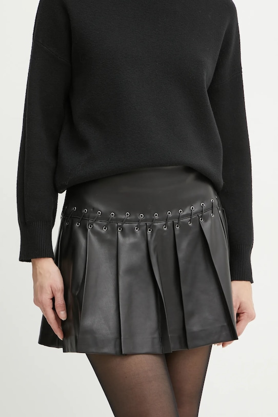 Suknja Guess KAMILIA mini crna W4BD71.K8S30