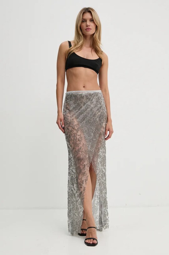 Remain spódnica 502209 srebrny AW24