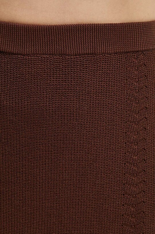 Хлопковая юбка AERON коричневый PFSK226515