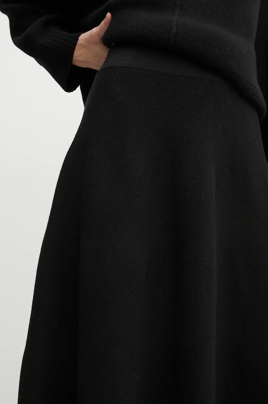 Vunena suknja Ivy Oak IO113148 crna