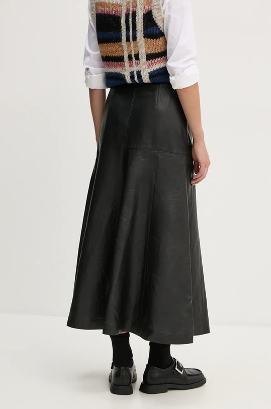 Ruházat MUNTHE bőr szoknya TUXYA 243122524304 fekete