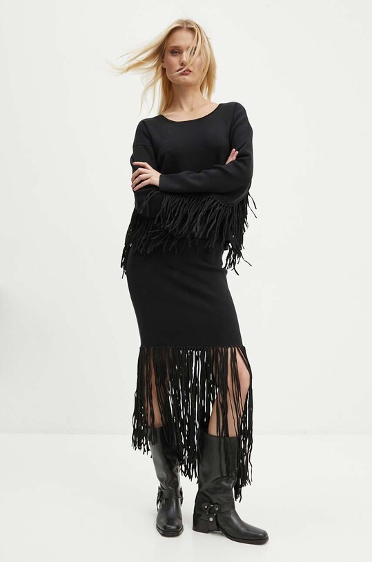 MUNTHE fusta TAYRU 243123024376 negru AW24