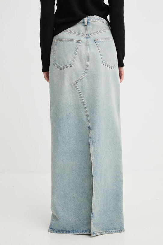 Îmbrăcăminte MM6 Maison Margiela fustă din denim S62MI0021.S30589 albastru