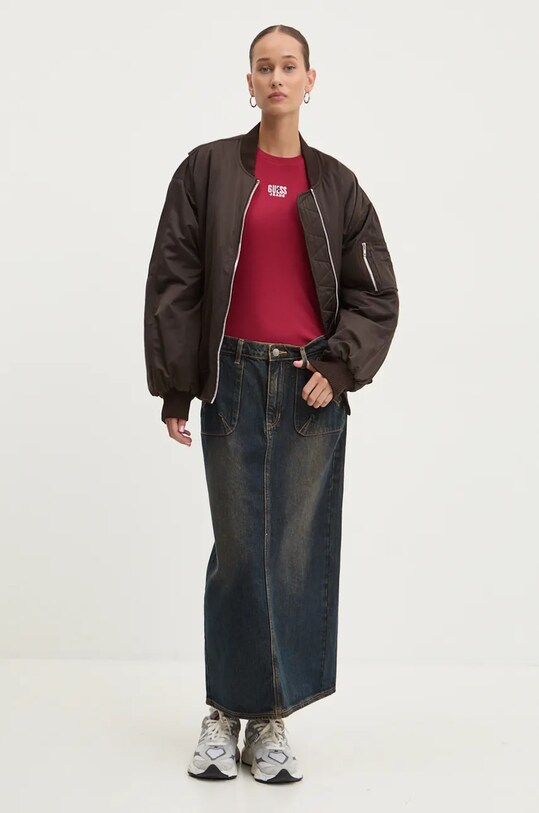 Guess Originals spódnica W4BG48.D4XY0 niebieski AW24
