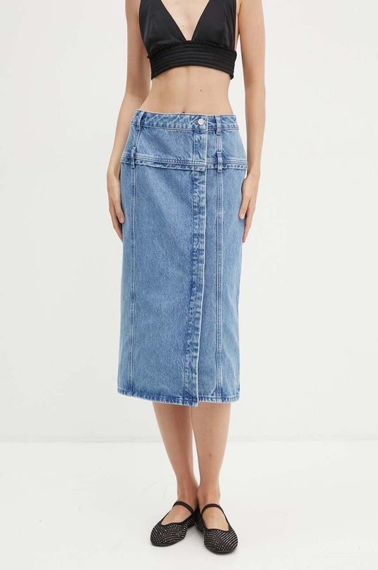 Τζιν φούστα Stine Goya casual μπλε SK001.2251