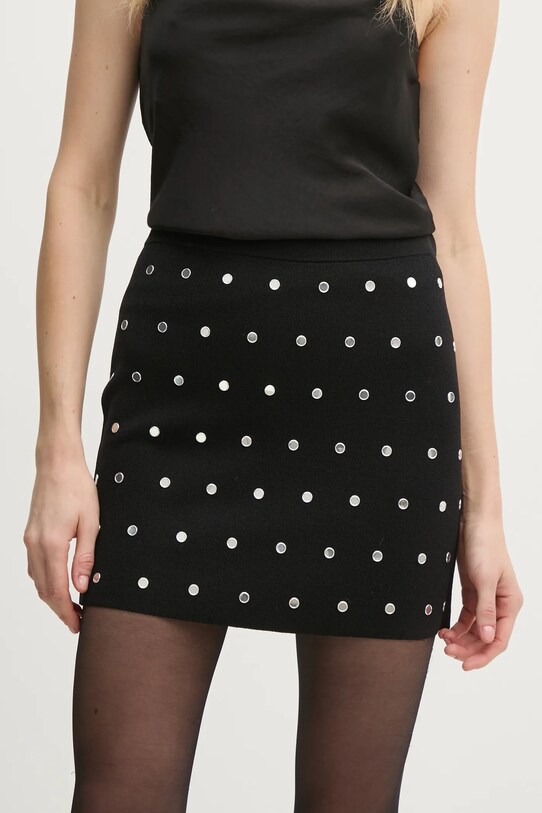 Sisley fusta imprimeu negru 1MNPM000D