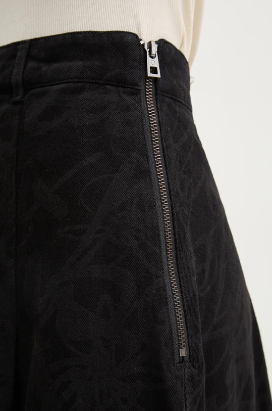 Desigual szoknya LETTERING fekete 24WWFW07