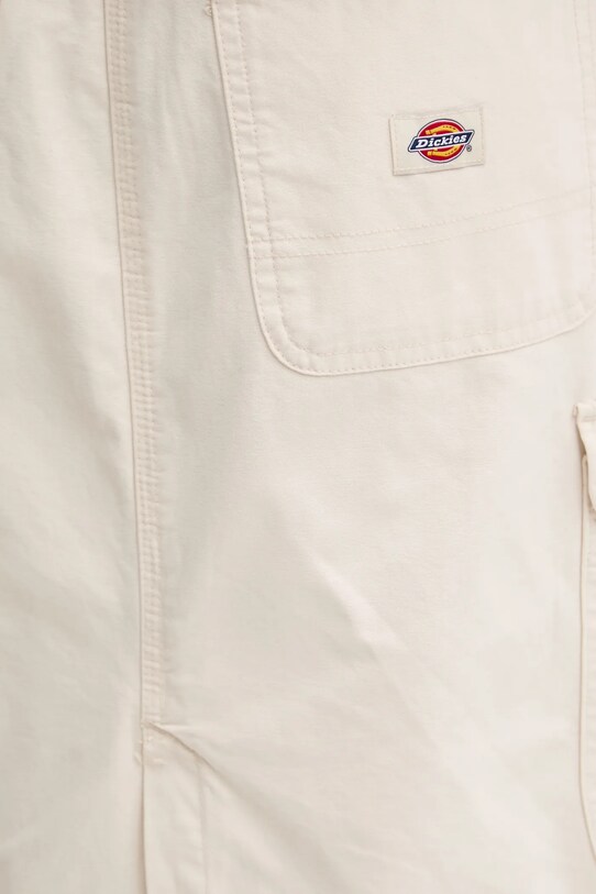 Dickies spódnica bawełniana DUCK CANVAS beżowy DK0A4Z2R