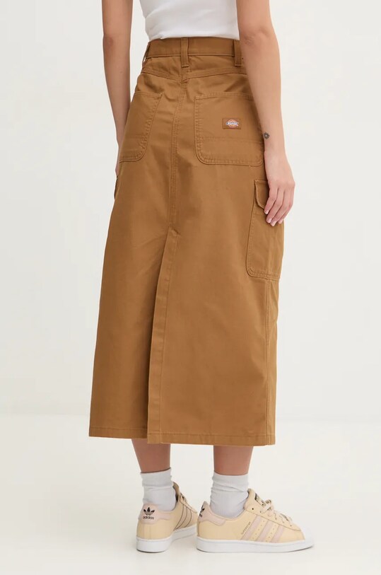 Одяг Бавовняна спідниця Dickies DUCK CANVAS DK0A4Z2R коричневий