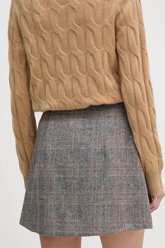 Îmbrăcăminte Tommy Hilfiger fusta de lana WW0WW43471 gri