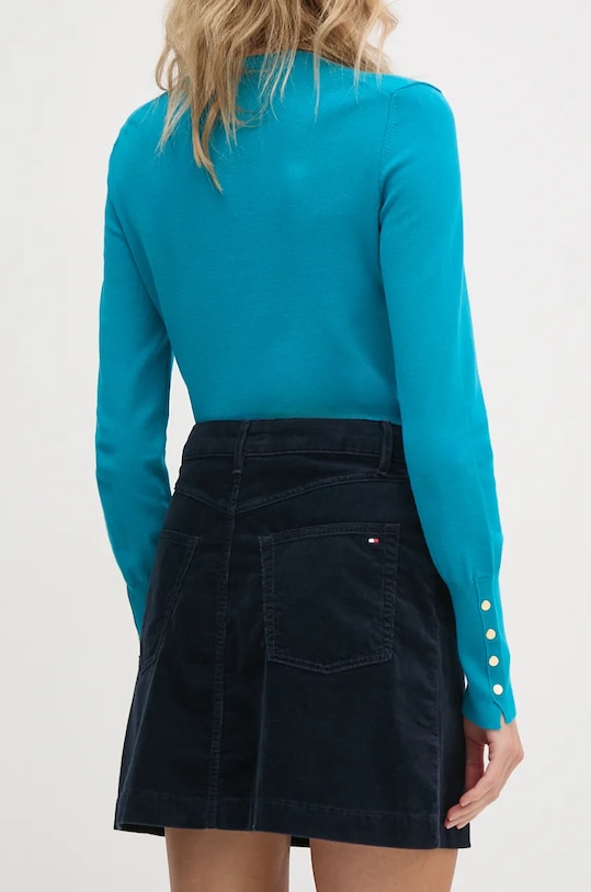 Одяг Вельветова спідниця Tommy Hilfiger WW0WW43480 темно-синій