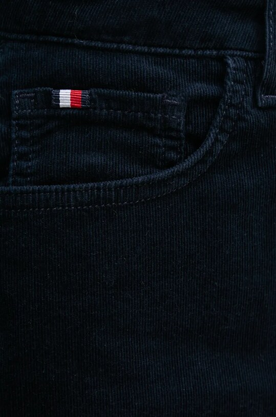 Вельветова спідниця Tommy Hilfiger темно-синій WW0WW43480