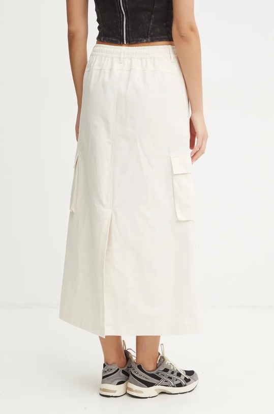 Odzież adidas Originals spódnica bawełniana IW0949 beżowy