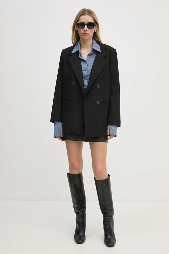 Calvin Klein Jeans fusta J20J224190 negru AW24