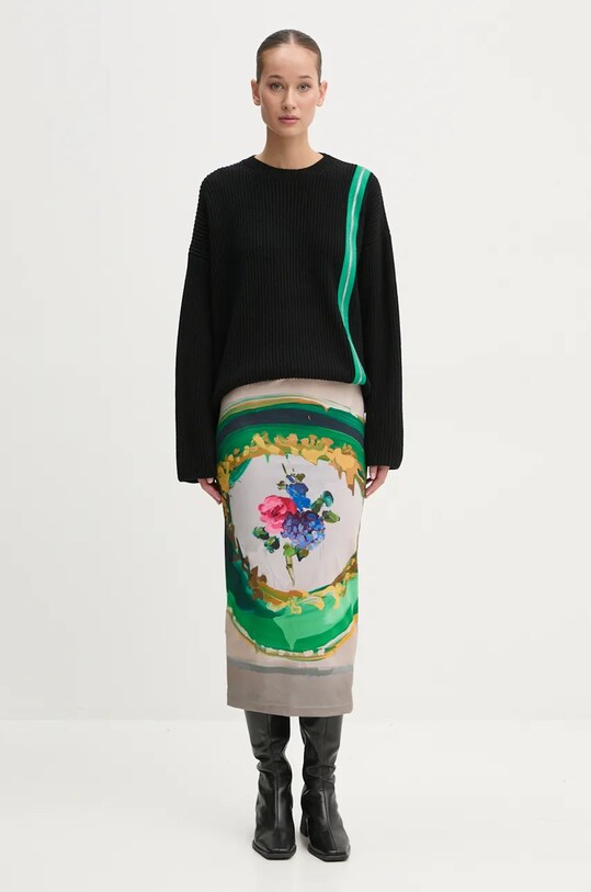 Спідниця MSGM 3742MDD26.247868 бежевий AW24