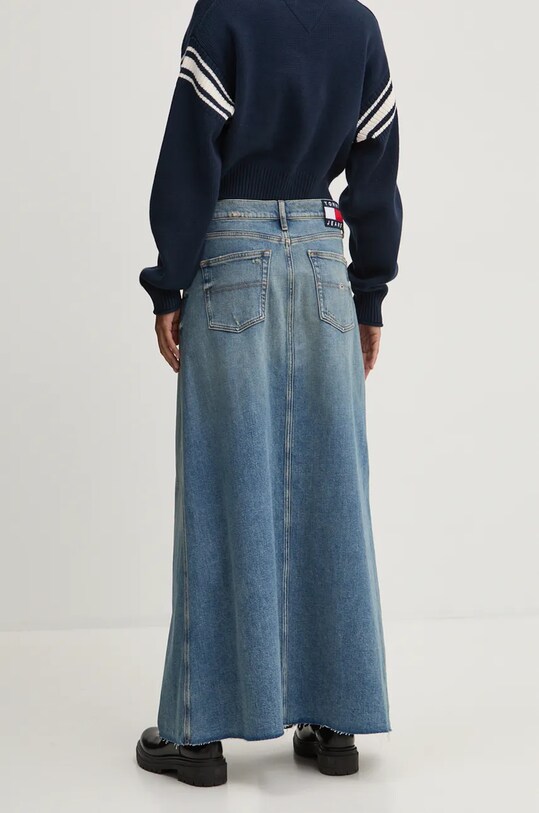 Îmbrăcăminte Tommy Jeans fustă din denim DW0DW19652 albastru