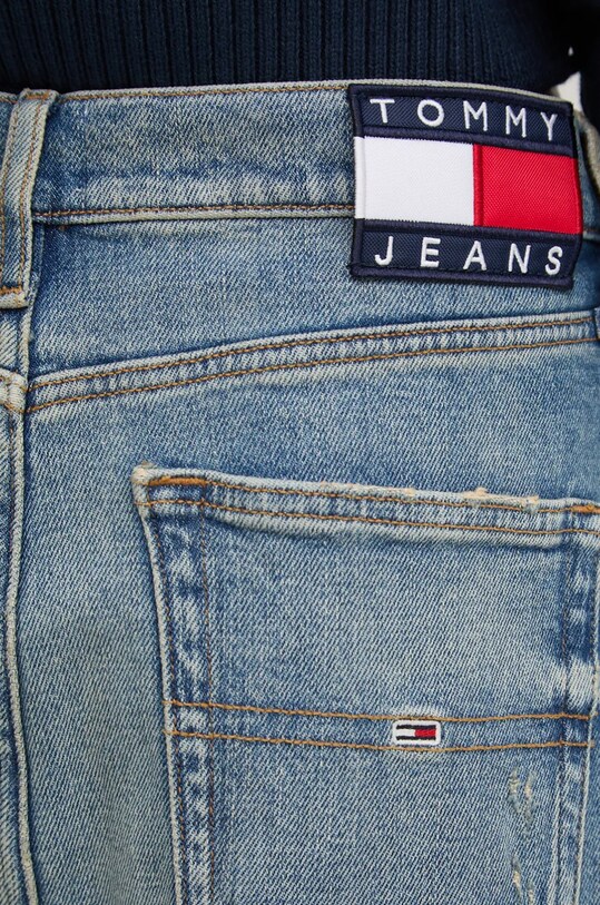 Tommy Jeans fustă din denim albastru DW0DW19652