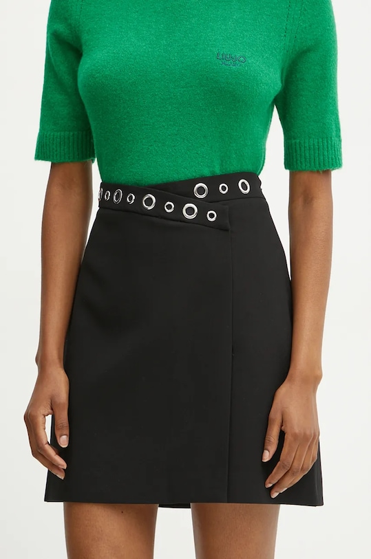 Morgan fustă JILLY uni negru JILLY