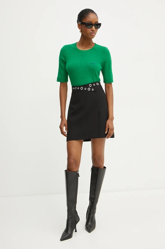 Morgan fustă JILLY JILLY negru AW25