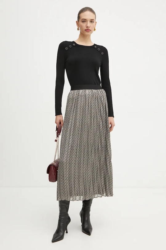 Sukně Morgan JPLISY maxi béžová JPLISY