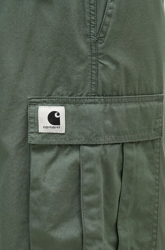 Βαμβακερή φούστα Carhartt WIP Cargo Skirt Long πράσινο I033823.29N02