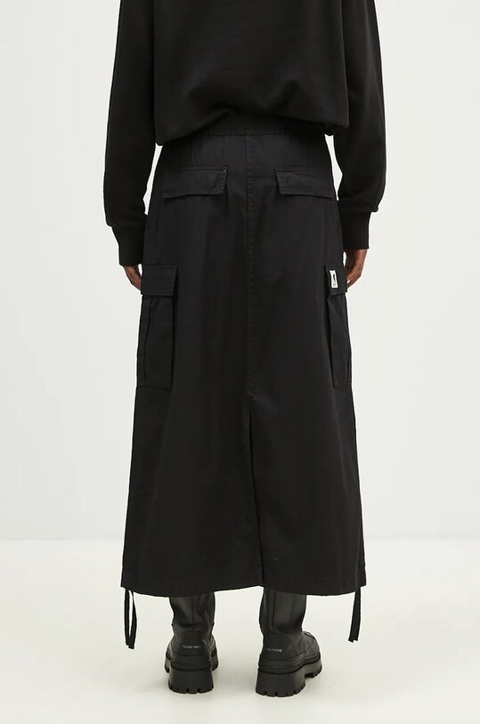 Ρούχα Βαμβακερή φούστα Carhartt WIP Cargo Skirt Long I033823.8902 μαύρο