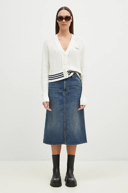 Traper suknja Carhartt WIP Single Knee Skirt I034224.014L plava