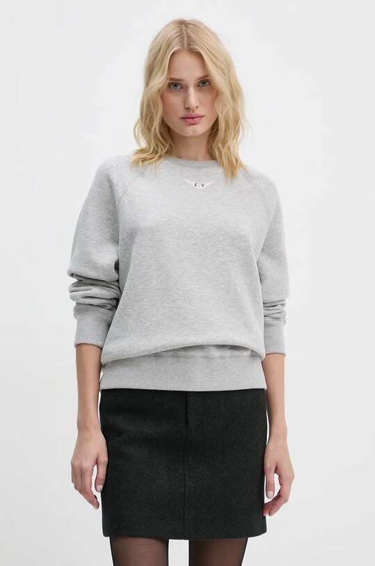 ZADIG&VOLTAIRE fusta de lana verde WWSK00390