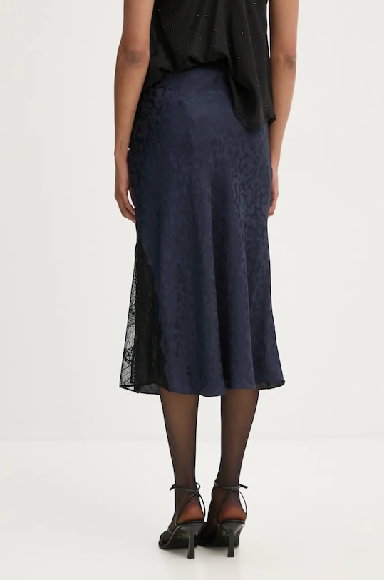 Odzież ZADIG&VOLTAIRE spódnica jedwabna WWSK00394 granatowy