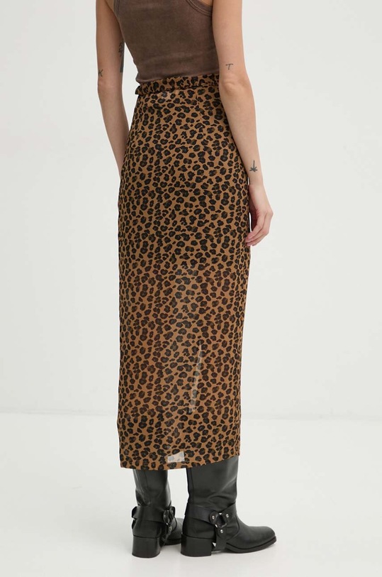 Îmbrăcăminte Never Fully Dressed fusta Leopard Sheer Jaspre NL28362 bej